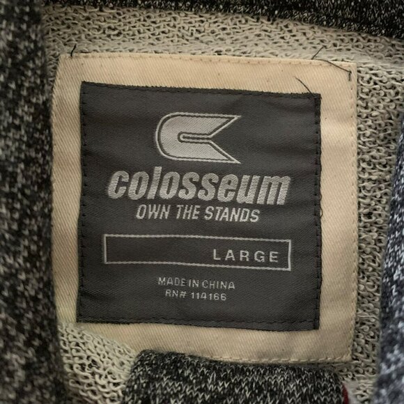 Washington State Cougars NCAA Gray Colosseum Pullover Hoodie Mens Large New - Picture 3 of 6